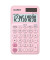Taschenrechner SL-310 Solar-/Batterie LCD-Display pink 1-zeilig 10-stellig