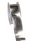 Geschenkband 188 40 25 - 631, uni gl&auml;nzend, 40mm x 25m, silber metallic