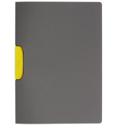 Klemmhefter DURASWING COLOR 30 230404, A4 grau, für ca. 30 Blatt, Polypropylen (PP)