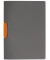 Klemmhefter DURASWING COLOR 30 230409, A4 grau, f&uuml;r ca. 30 Blatt, Polypropylen (PP) 80g