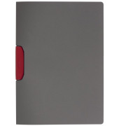 Klemmhefter DURASWING COLOR 30 230403, A4 grau, für ca. 30 Blatt, Polypropylen (PP)
