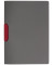 Klemmhefter DURASWING COLOR 30 230403, A4 grau, für ca. 30 Blatt, Polypropylen (PP)
