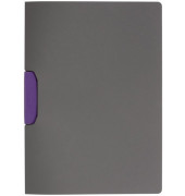 Klemmhefter DURASWING COLOR 30 230412, A4 grau, für ca. 30 Blatt, Polypropylen (PP)