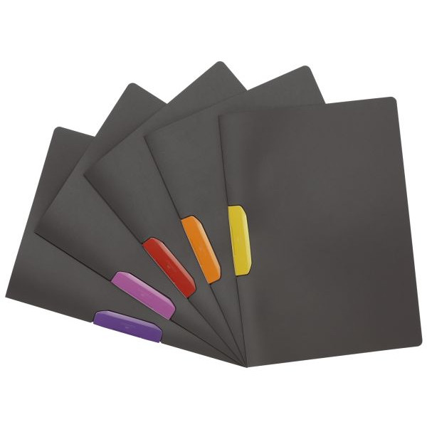 4005546979458 - Klemmhefter DURASWING COLOR 30 230400 A4 grau für ca 30 Blatt Polypropylen (PP) 4005546979458 5 Stück 4005546979458 - Klemmhefter DURASWING COLOR 30 230400 A4 grau für ca 30 Blatt Polypropylen (PP) 4005546979458 5 Stück