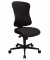 B&uuml;rostuhl Art Comfort, schwarz / schwarz, bis 110kg, ohne Kopfst&uuml;tze