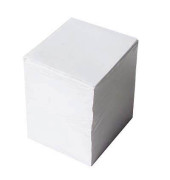 Zettelklotz 100110259668806, 92x76mm, lose, weiß, Papier, 1000 Blatt