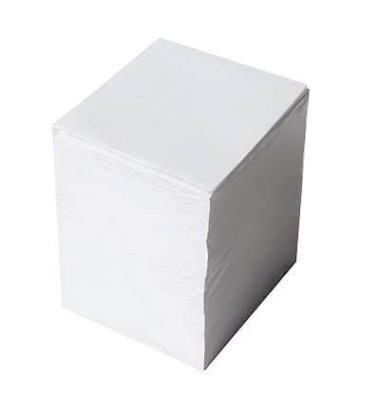 Zettelklotz 100110259668806, 92x76mm, lose, weiß, Papier, 1000 Blatt