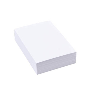 Notizzettel 100110259850545, 7,4x10,5cm, weiß, Papier