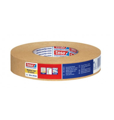 Kreppband 04319-00010 38mm x 50m hellbraun ablösbar