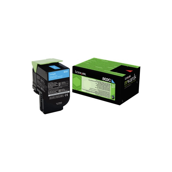 0734646436533 - Original 702C Toner cyan 1000 Seiten (70C20C0) für CS310dn n CS410dn dtn n CS510de dte