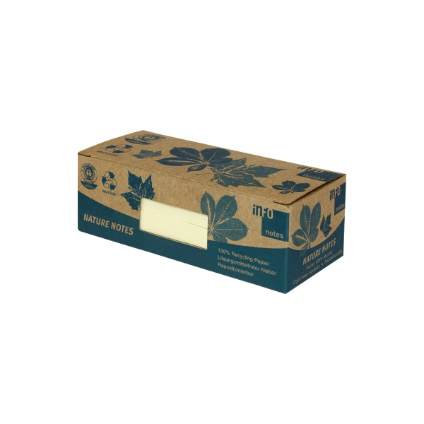 4044355777381 - Haftnotiz 50 x 40 mm (B x H) pastellgelb 100 Bl Block 12 Block Pack 4044355777381 12 Block 4044355777381 - Haftnotiz 50 x 40 mm (B x H) pastellgelb 100 Bl Block 12 Block Pack 4044355777381 12 Block
