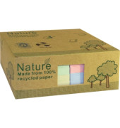 Haftnotizen 5655-88box, Recycling, 125x75mm, 4-farbig sortiert, rechteckig