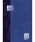 Notizblock 100050343, liniert mit Rand innen / Lineatur 21, A4, 90g, blau, 50 Blatt