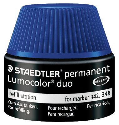 STAEDTLER 48848-3 Tankstelle Lumocolor blau