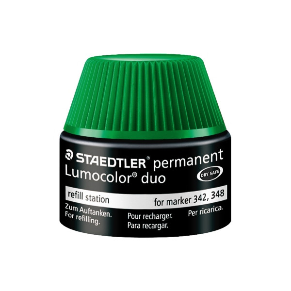 4 Stück Staedtler 48848-5 Tankstelle Lumocolor grün 4007817488065 Staedtler 15 Milliliter
