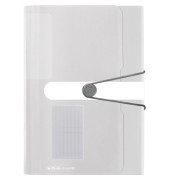 Heftbox easy orga 11206174, A4 farblos, 4cm F&uuml;llh&ouml;he, Kunststoff