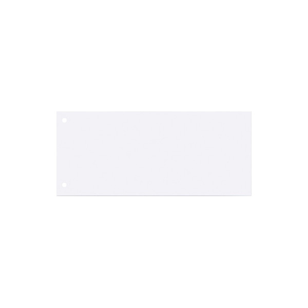 4003969018365 - Trennstreifen 121220601 weiß 160g gelocht 24x105cm  4003969018365 100 Stück