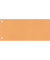 Trennstreifen 121220620 orange 160g gelocht 24x10,5cm 