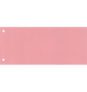 Trennstreifen 1212206 rosa 160g gelocht 240x105mm 100 Blatt