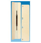Ösenschmalhefter 100091774, A4 / Folio chamois ohne Vorderdeckel, Karton 250g