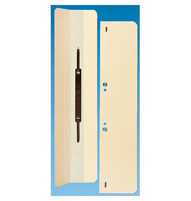 &Ouml;senschmalhefter Smart Line - Serie 100091774, A4 chamois ohne Vorderdeckel, Karton 250g