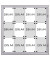Schaukasten Security 12 x A4  schwer entflammbar Metallrückwand weiß, silber magnetisch