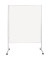 Whiteboard mobil Mobile, 1201100M, 150x120cm, emailliert, Aluminiumrahmen