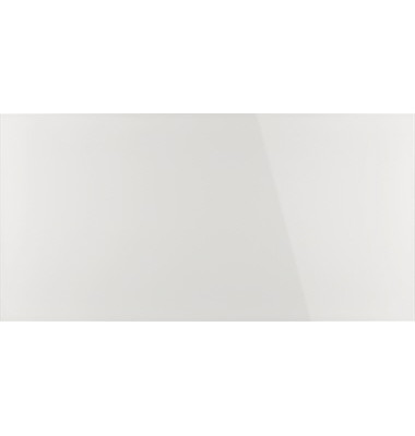 Glas-Magnetboard 13409000, 200x100cm, weiß