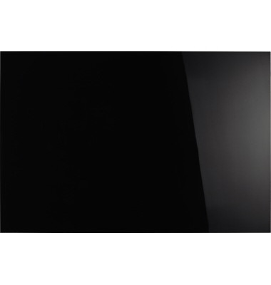 Glas-Magnetboard 13404012, 120x90cm, schwarz