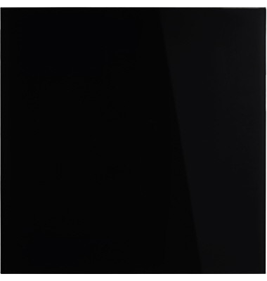 Glas-Magnetboard 13401012, 40x40cm, schwarz