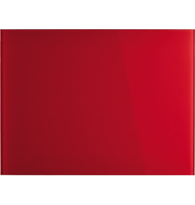 Glas-Magnetboard 13403006, 80x60cm, rot