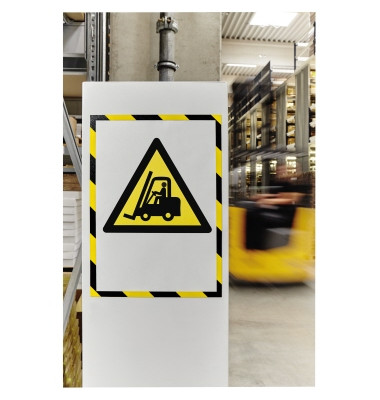 Magnetrahmen magnetofix SAFETY DIN A3 grau/weiß