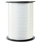 Geschenkband 601701C, ohne, 7mm x 500m, wei&szlig;