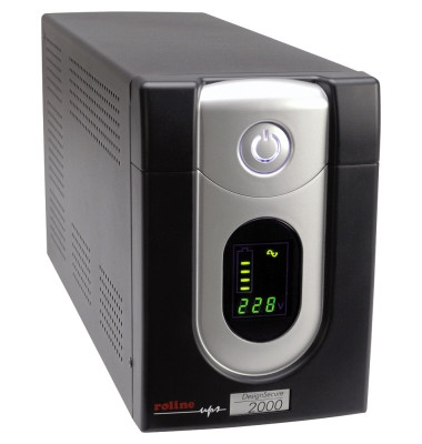 USV-Anlage interaktiv DesignSecure 2000 2min 130 x 192 x 382 mm (B x H x T) mit Software USV-Anlage interaktiv DesignSecure 2000 2min 130 x 192 x 382 mm (B x H x T) mit Software