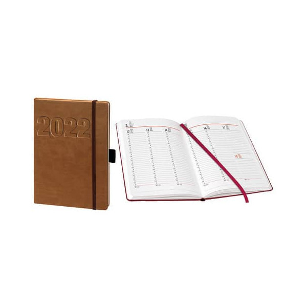 4000867602405 - Buchkalender 02-0148 V-Book braun 1 Woche 2 Seiten 14x21cm (A5) 2025 4000867602405 BSB 4000867602405 - Buchkalender 02-0148 V-Book braun 1 Woche 2 Seiten 14x21cm (A5) 2025 4000867602405 BSB