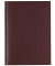 Buchkalender 101777, bordeaux, 1 Tag / 1 Seite, 15x21cm (A5), 2025