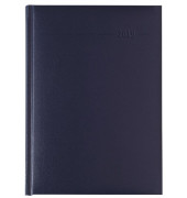 Buchkalender 101778, dunkelblau, 1 Tag / 1 Seite, 15x21cm (A5), 2025
