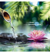 Bildkalender 10.2039 Motive "Zen" 1Monat/2Seiten 30x60cm 2024