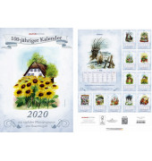 Bildkalender 10.2059 Motive "100-Jähriger" 1Monat/1Seite 23,7x34cm 2024