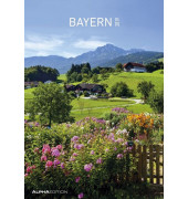 Bildkalender 10.1068 Motive "Bayern" 1Monat/1Seite 23,7x34cm 2024