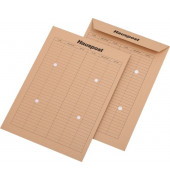 Hausposttaschen 30019165, B4 braun Papier 110g