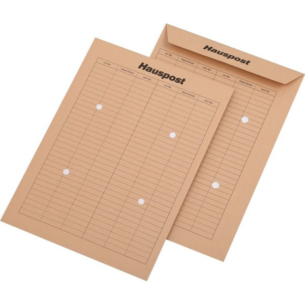 4003928392048 - Hausposttaschen 30019165 B4 braun Papier 110g 4003928392048 250 Stück