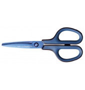 Schere Fitcut Curve - Premium Titanium, 17,5 cm, dunkelblau