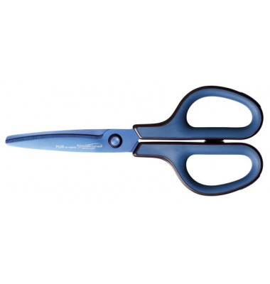 Schere Fitcut Curve - Premium Titanium, 17,5 cm, dunkelblau