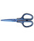 Schere Fitcut Curve - Premium Titanium, 17,5 cm, dunkelblau