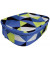 Federmappe oval groß Prisma Motiv 21x15x5cm mit Innenklappe