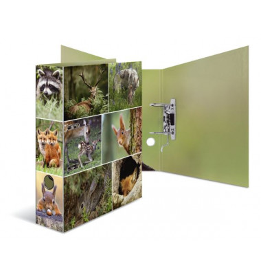 Motivordner Motiv-Ordner Waldtiere Tiere Waldtiere 7202, A4 70mm breit