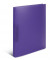 Ringbuch 19183, A4 2 Ringe 25mm Ring-&Oslash; Polypropylen (PP) violett-transparent