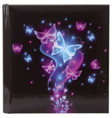 Poesiealbum Schmetterling - 16,5 x 16,5 cm, 96 Seiten