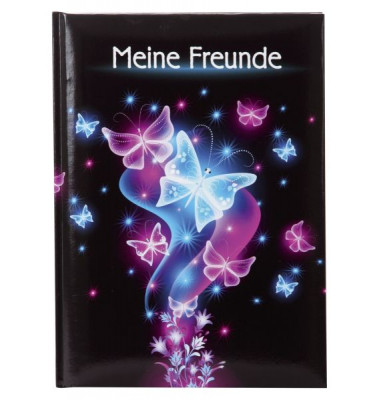 Freundebuch Schmetterling - A5, 88 illustrierte Seiten Freundebuch Schmetterling - A5, 88 illustrierte Seiten